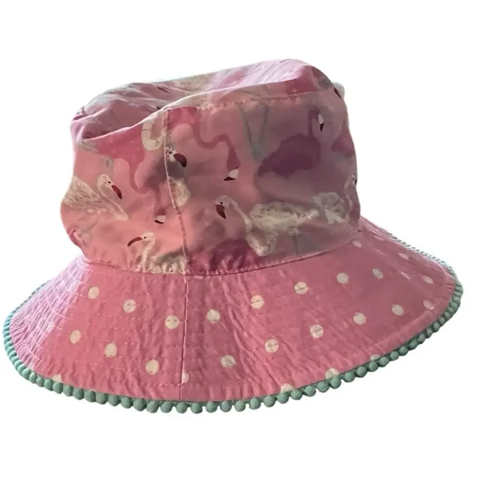 Matilda Jane Watermelon Flamingo Reversible Bucket Hat